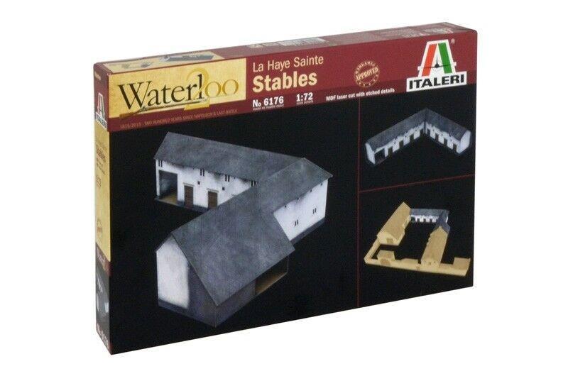ITALERI 1/72 FIGURES WATERLOO LA HAYE SAINTE STABLE DISC
