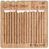 Model Scene - WOODEN FENCES 1:35 Wooden fence irregular cut I.