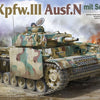 Takom 1/35 Pz.Kpfw.III Ausf.N mit Schurzen Blitz Kit # 08005