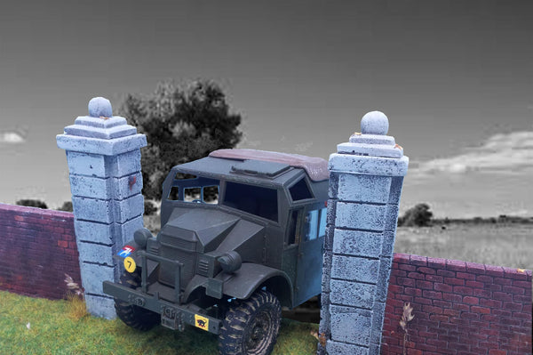 1/35 Scale Farm estate entrance