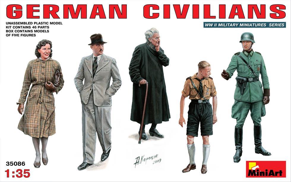 Miniart 1:35 German Civilians