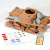 1/35 Scale Resin kit CONVERSION KIT FOR L6/40 ITALIAN TANK (decals photoetched Italeri/Tamya)