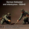 1/35 Scale WW2 German Feldwebel and Infantryman.1939-42