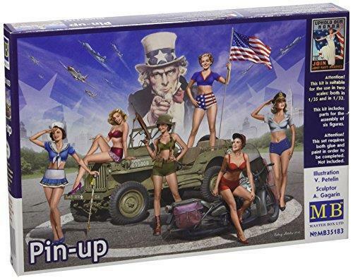 Masterbox 1/35 Scale Pin-Up