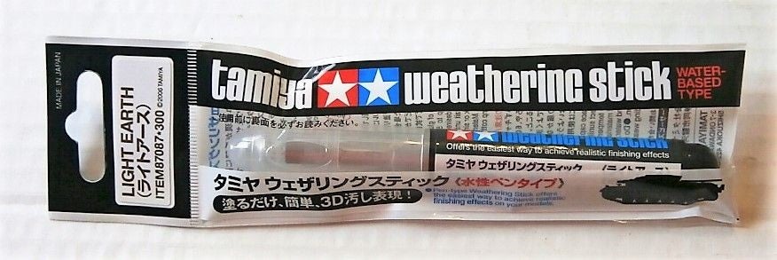 TAMIYA MINI ACRYLIC - WEATHERING STICK (LIGHT EARTH)