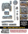 1/35 Scale LRDG Truck Load (Tamiya Chev