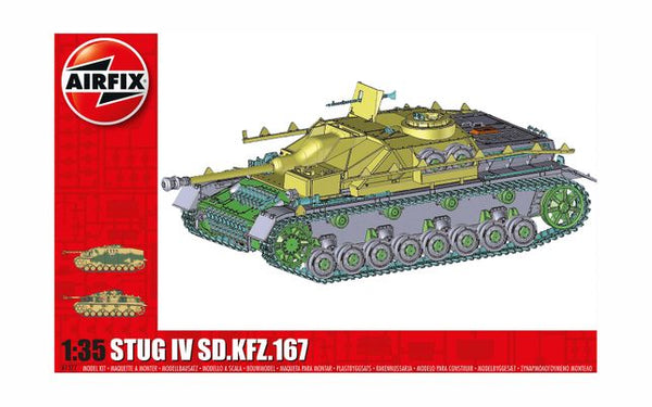 Airfix A1377 Stug IV Sd.Kfz.167 German Tank 1:35 Model Kit