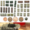 1/56 scale, 28mm Wargaming Just Crates #1 (32 Pieces) (Crates From Sets #1 & 2)