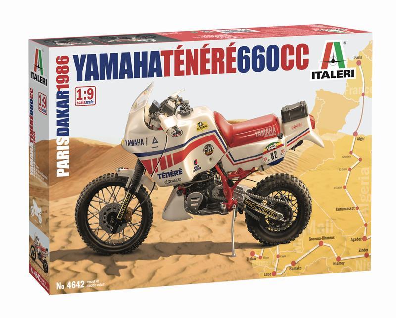 Italeri 1/9 scale YAMAHA TENERE 660 CC 1986