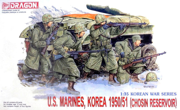 Dragon 1/35 U.S. Marines Korea 1950/51 Chosin 70th Anniversary of Korean War