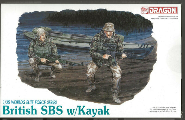 Dragon 1/35 British SBS with Kayak