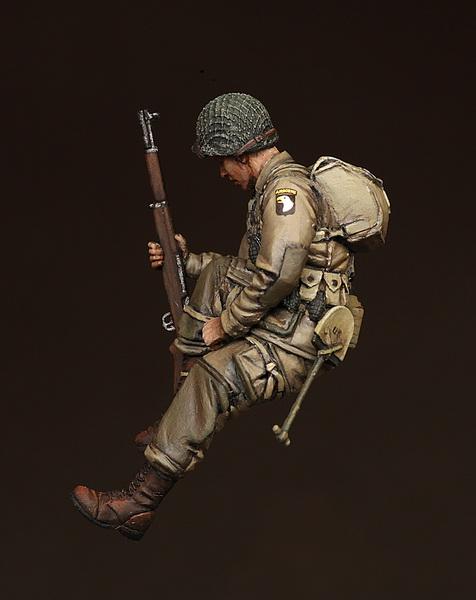 1/35 Scale Resin model kit WW2 U.S. Army Airborne on Sherman. #5