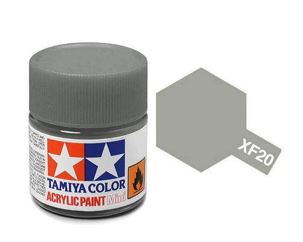 TAMIYA MINI ACRYLIC - ACRYLIC MINI XF-20 MEDIUM GREY