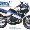Tamiya 1/12 scale SUZUKI RG250 motorbike model