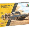 Italeri 1/35 CRUSADER MK II WITH 8TH ARMY INFANTRY