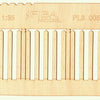 Model Scene - WOODEN FENCES 1:35 Picket fence - medium plank