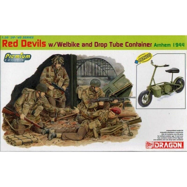 Dragon 1/35 scale RED DEVIL W/WELBIKE