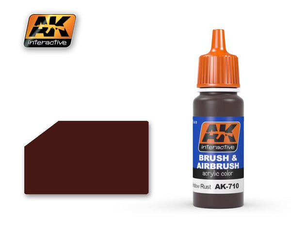 AK ACRYLIC PAINT SHADOW RUST - 17ml