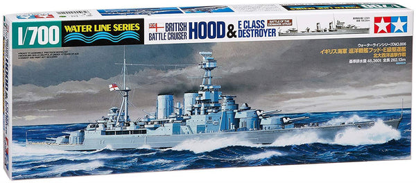 TAMIYA 1/700 SHIPS HOOD & E CLASS DESTROYER