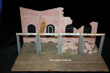 1/35 Scale ceramic Industrial factory module B