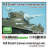 DEF Models WWII US M3 Stuart Canvas covered gun set (for Academy, Tamiya 1/35)