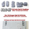 STB02 StuG III Sandbag Armour. For 1/35 Dragon StuG III E/F/F8. (Kit #9101 9106 and many more). Will Fit other StuG's with Similar Upper Hull with the Symmetrical Sides.
