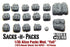1/35 Scale resin kit US Alice Packs "Medium Full" (1973-1995)