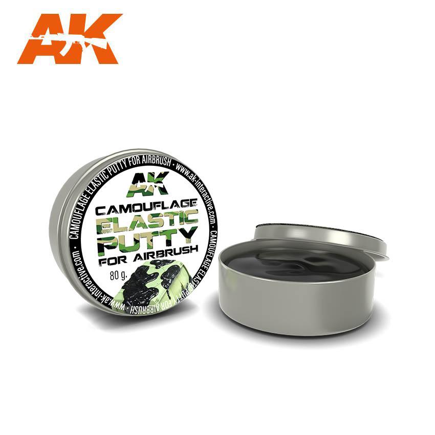 CAMOUFLAGE ELASTIC PUTTY - Reusable putty for masking areas