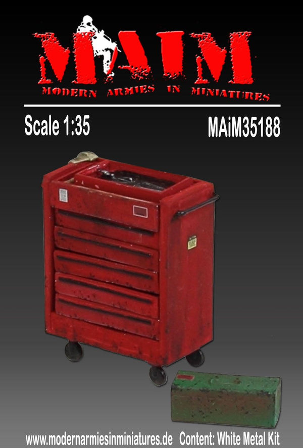 Tool Box used Version 1:35 scale