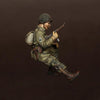 1/35 scale resin figure kit WW2 US Sergeant US Airborne  Division for jeep. 1944