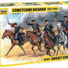 Zvezda 1/35 scale Mounted WW2 Russian COSSACKS WWII figures