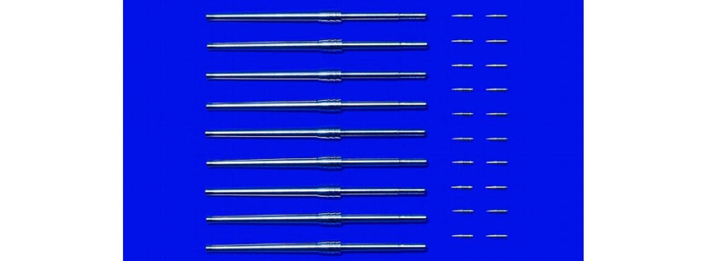 TAMIYA 1/350 SHIPS METAL 46CM GUN BARREL & SHELL upgrade set