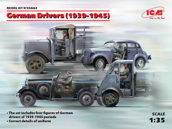 ICM - German Drivers (1939-1945) (4 figures)