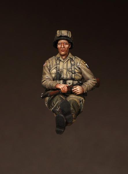 1/35 Scale Resin model kit WW2 U.S. Army Airborne on Sherman. #7