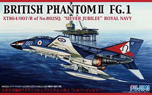 F722726 Fujimi 1/72 RAF British Phantom II FG.1 Silver Jubilee