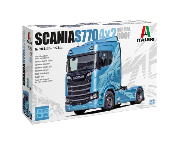 Italeri 1/24 SCANIA 770 4X2 NORMAL ROOF truck model kit