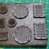 1/35 Scale Metal grill / Vent cover 8pcs