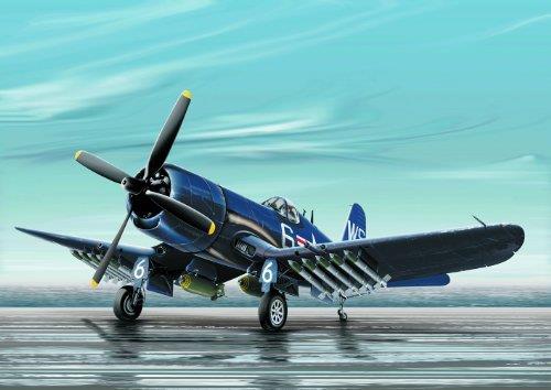 Italeri 1/72 scale WW2 USN Corsair F-4 U4-B plane model kit