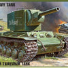 Zvezda 1/35 scale KV-2 WW2 Russian Soviet tank model kit