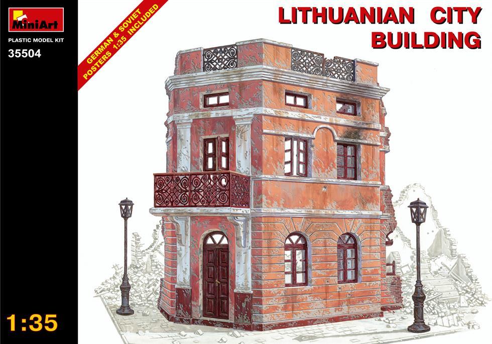 Miniart 1:35 Lithuanian City Building