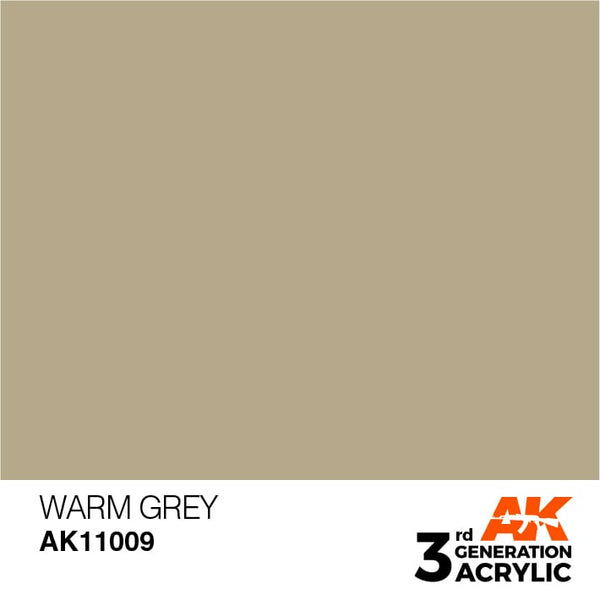AK Interactive Gen 3 - Warm Grey 17ml