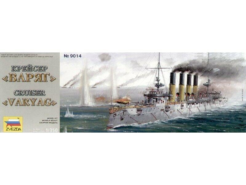Zvezda 1/350 scale VARYAG RUSSIAN CRUISER naval ship model kit