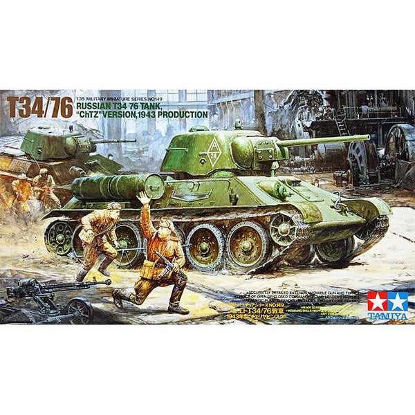 Tamiya 1/35 scale T34 / 76 CHTZ VERSION LTD