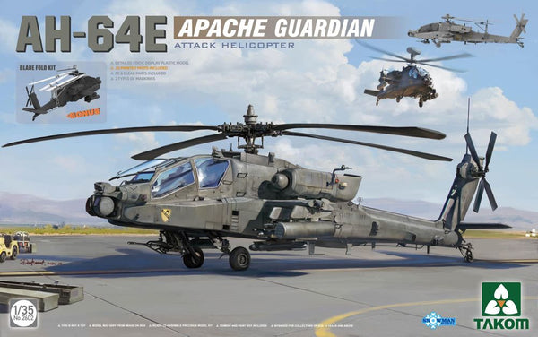 TAKOM 1/35 AH-64E Apache Guardian