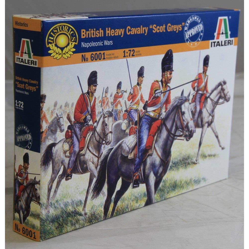 ITALERI 1/72 FIGURES BRITISH HEAVY CAVALRY