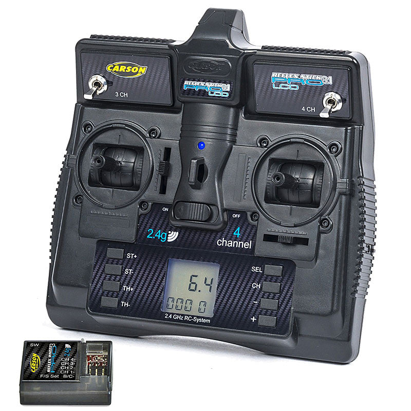 CARSON R/C Reflex 3.1 - 4 Channel Pro LCD 2.4Ghz