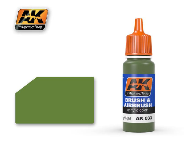 AK ACRYLIC PAINT RUSSIAN 4B0 HIGH LIGHTS - 17ml