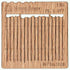 Model Scene - WOODEN FENCES 1:35 Wooden fence irregular cut II.