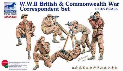 1/35 Scale WWII British Commonwealth War Correspondent Set
