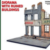 Miniart 1:35 Diorama w/ Ruined Buildings